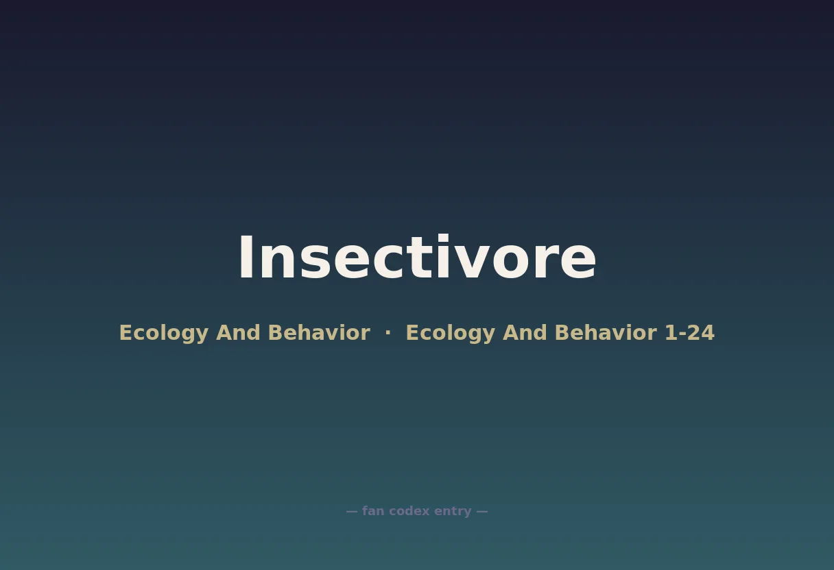 Insectivore