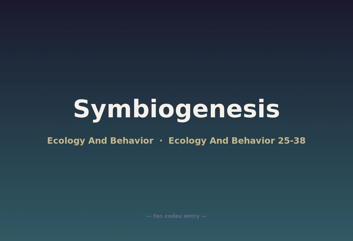 Symbiogenesis